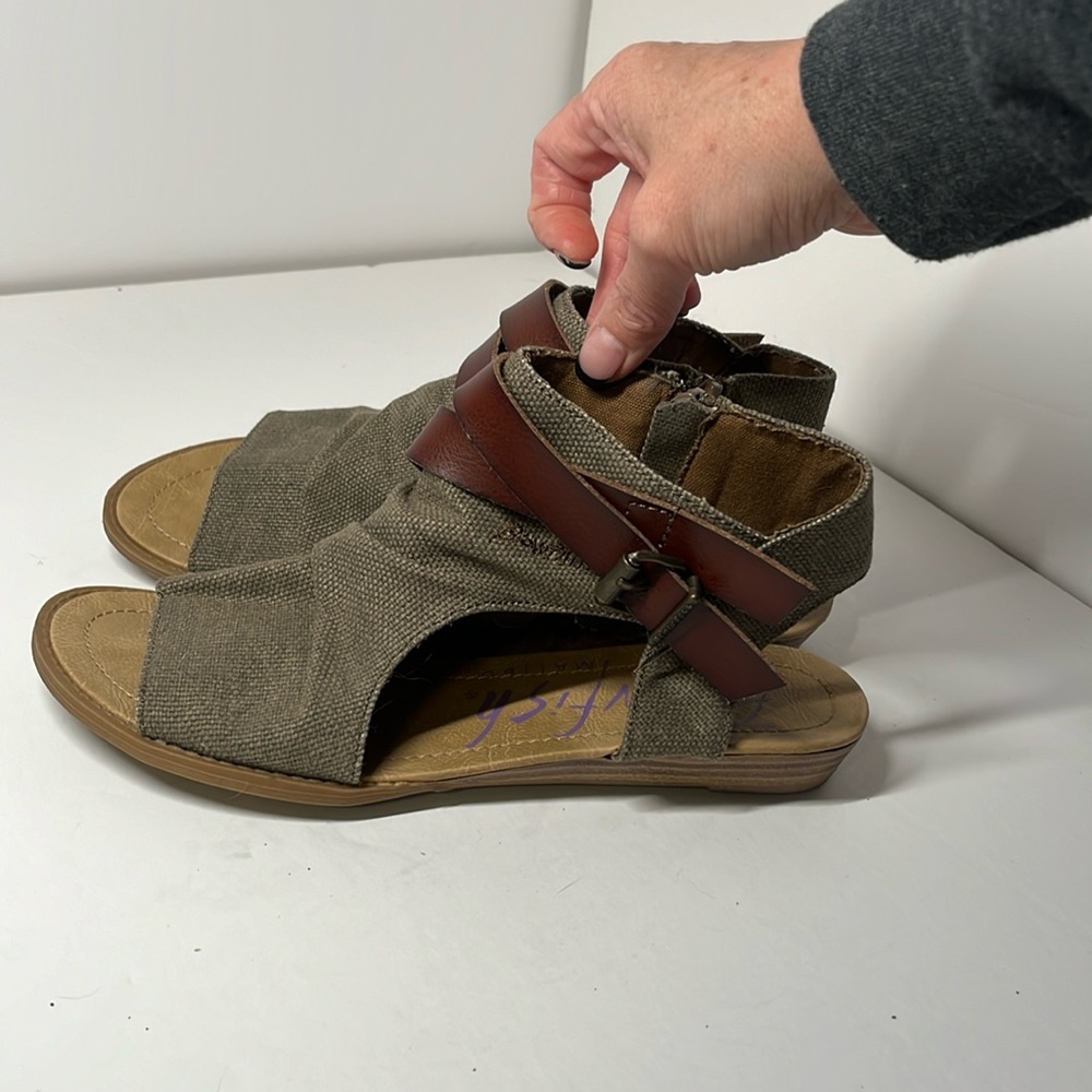 Blowfish gladiator style sandals